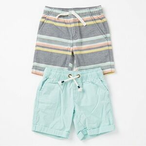 Gymboree Lot x 2 Toddler Pull-On Shorts - Size 3T